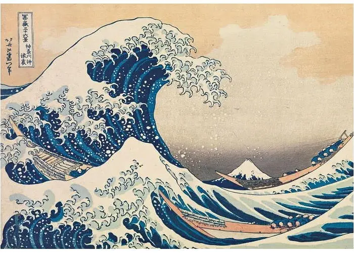 Пазл Clementoni Museum Collection: Велика хвиля в Канаґаві, Кацусіка Хокусай (Museum Collection - Hokusai - The Great Wave Puzzle - 1000 pcs.), 1000 ел. (39707) - фото 2