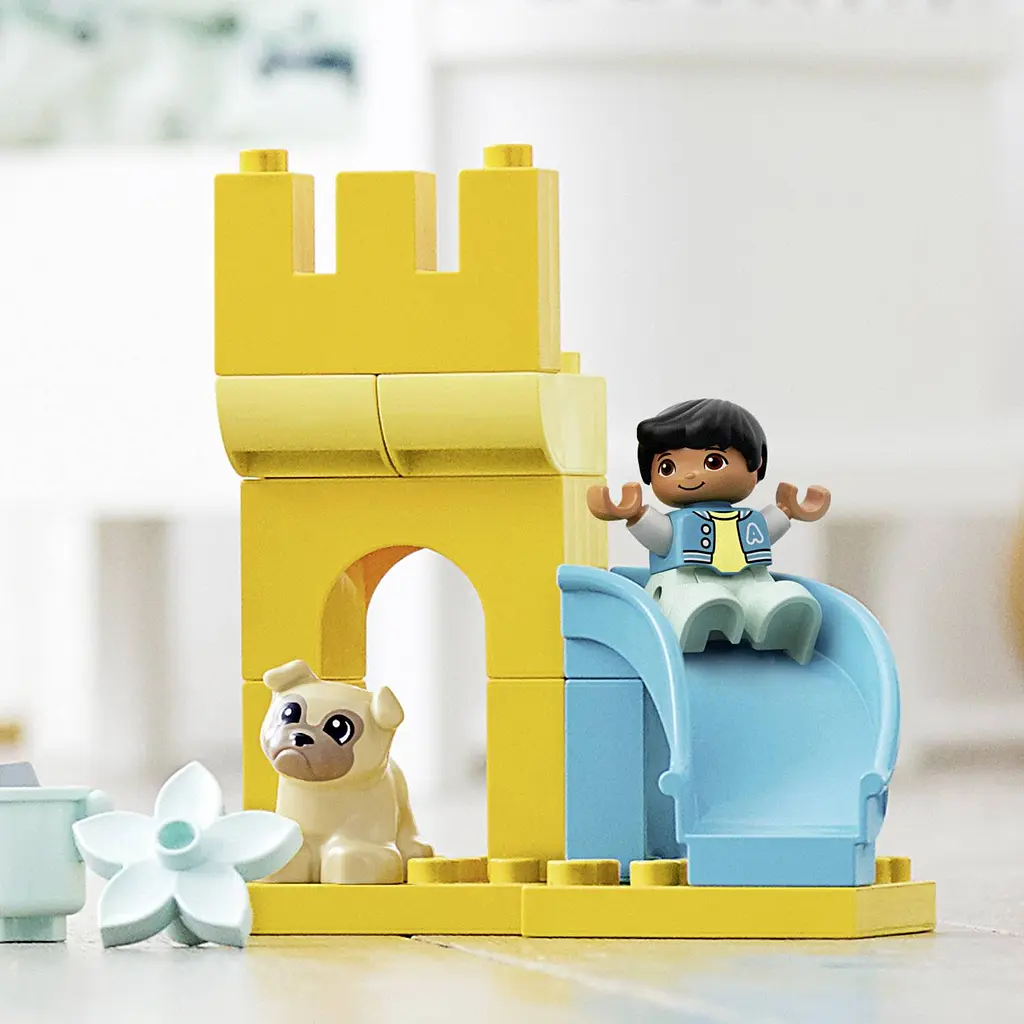 Конструктор LEGO DUPLO® Велика коробка з кубиками 85 деталей (10914) - фото 6