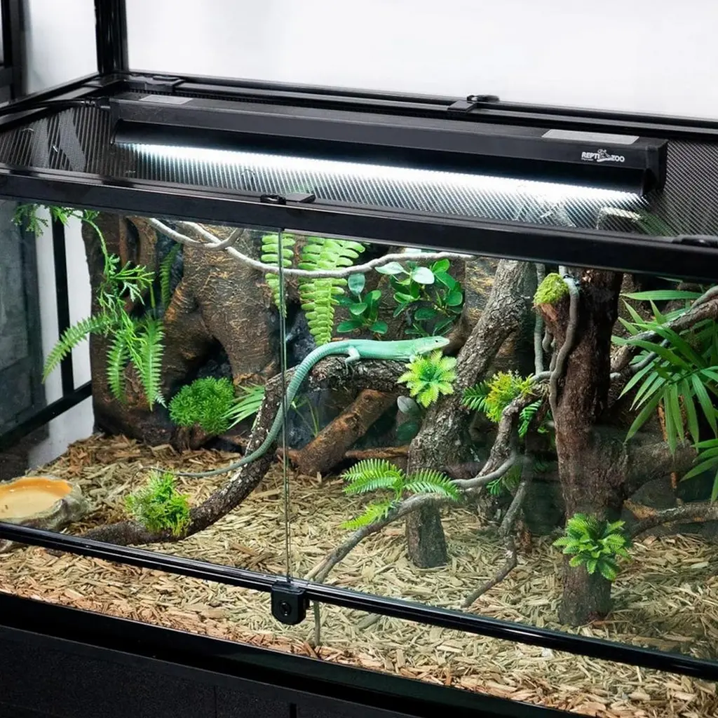 Світильник з лампою T5 Repti-Zoo Lighting Combo Smart KIT 10.0 UVB 24W 57.5 см (ZAT2824ST) для рептилій - фото 7