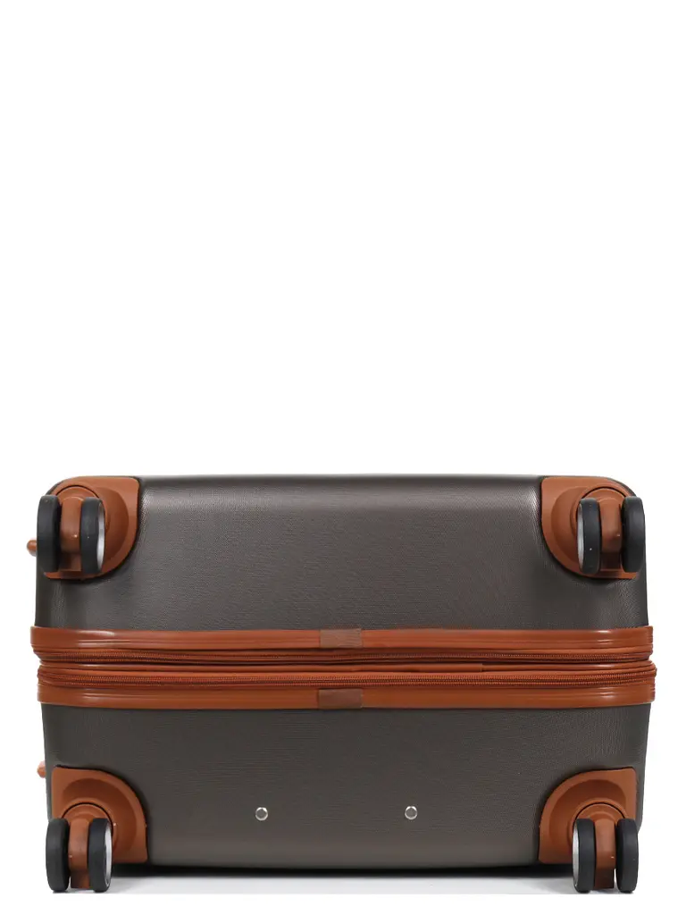 Валіза велика L ABS-пластик Worldline Airtex 629 76×52×30см 110л Коричнева - фото 10