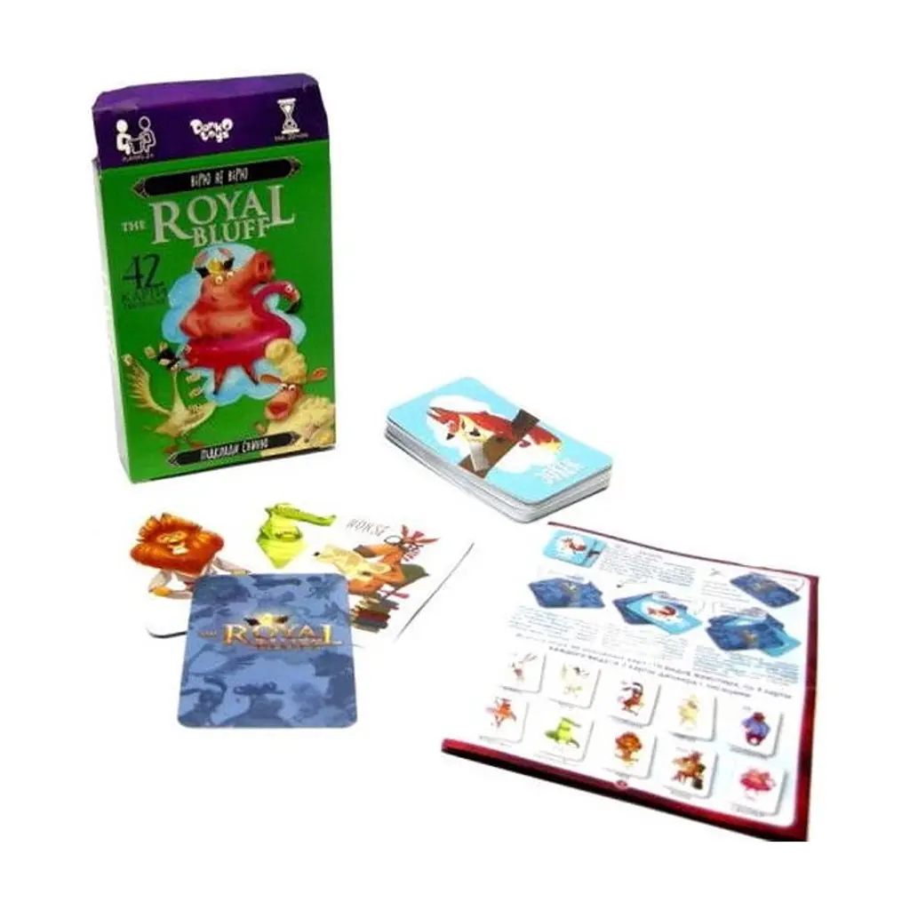 Настільна гра Danko Toys Вірю не вірю (The Royal Bluff) жовті, українська (RBL-01-02U) - фото 2