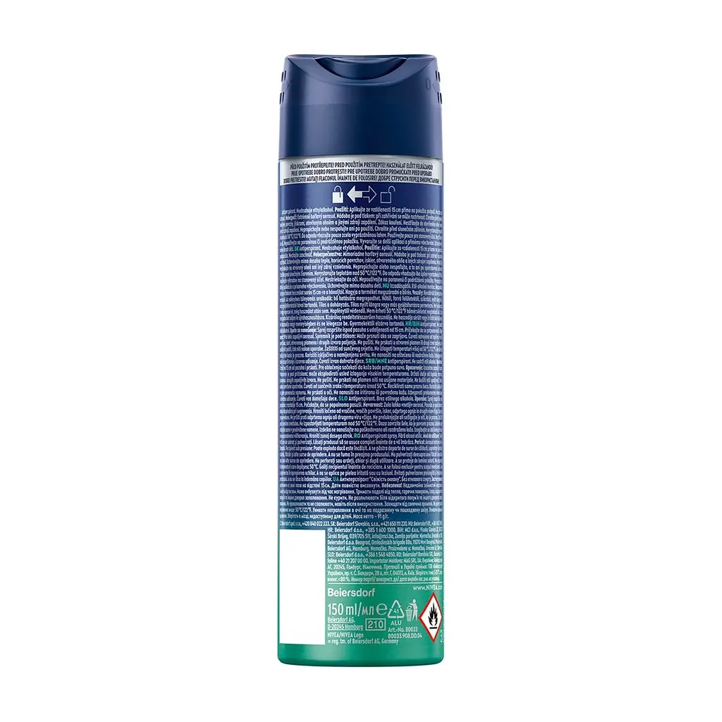 Антиперспірант Nivea MEN Fresh Ocean 150 мл (9005800333625) - фото 8