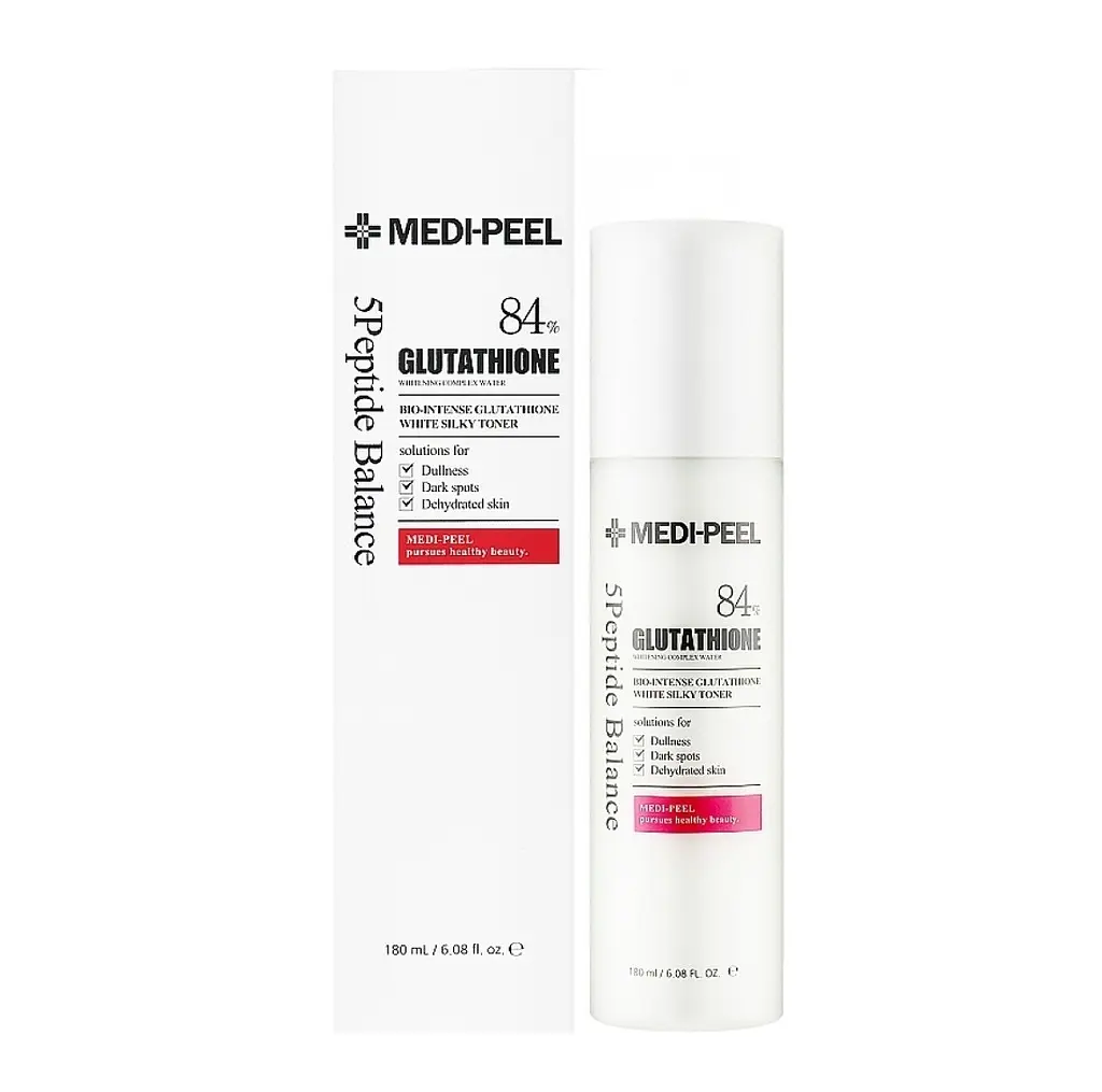 Освітлюючий тонер із глутатіоном Bio-Intense Glutathione White Silky Toner Medi-Peel 180 мл - фото 2