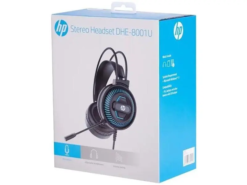 Навушники HP DHE-8001U Black - фото 6