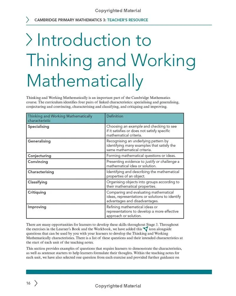 Cambridge Primary Mathematics 3. Teacher's Resource with Digital Access - фото 5