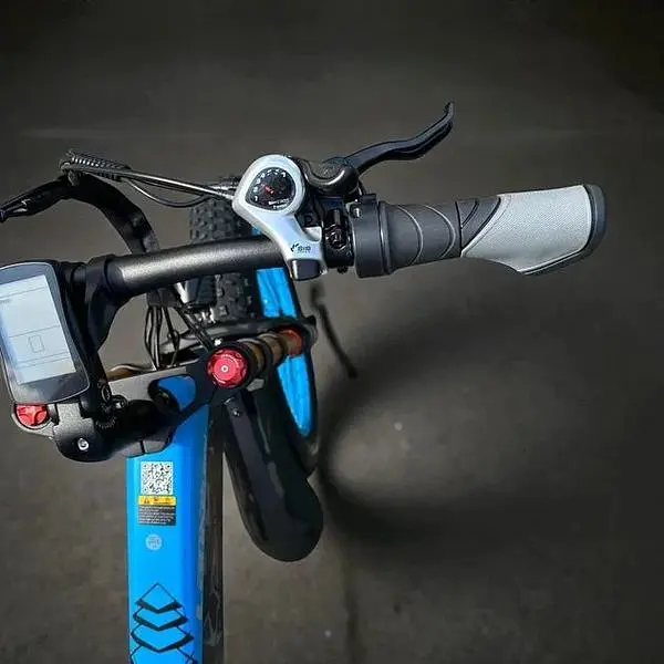 Електровелосипед Volto Lankeleisi X3000 Plus фетбайк 1000W 18Ah алюмінієвий синій - фото 6