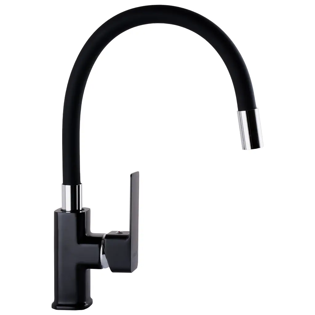 Змішувач для кухні Domino Malibu DMM-203 LR-Black-Black Чорний - фото 3