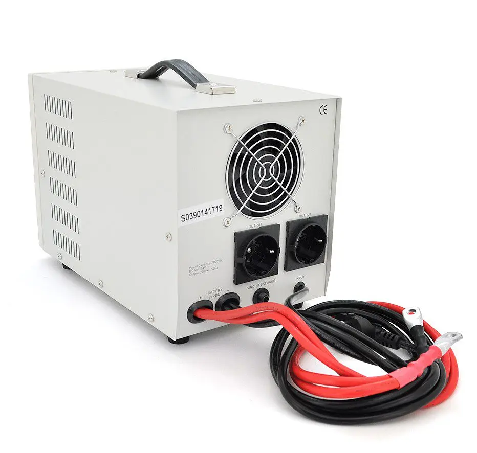 UPS ДБЖ із правильною синусоїдою Europower EPMPS2000-24 2000VA, 1400W, АКБ 24В, заряд до 20А - фото 2