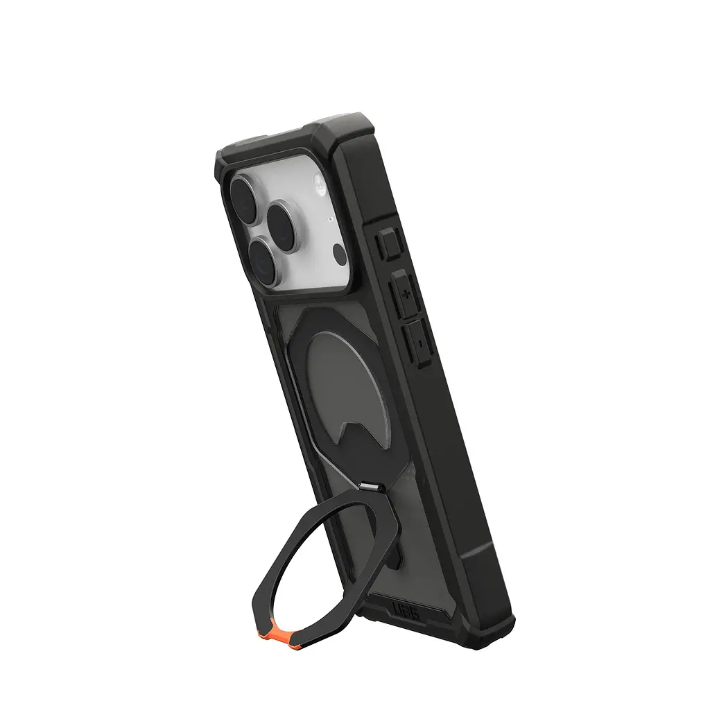 Чохол UAG для iPhone 17 Pro, Plasma XTE MagSafe, Black/Pop Orange teh0019298 - фото 4