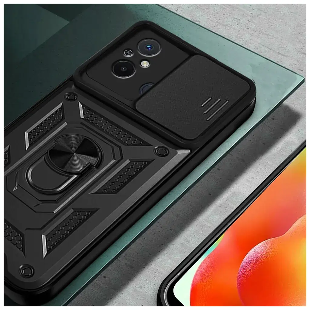 Чохол до мобільного телефона BeCover Military Xiaomi Redmi 12C Black (709165) - фото 3