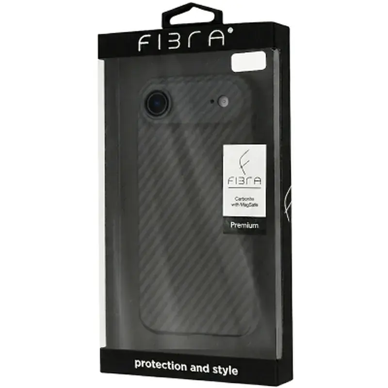Чохол до мобільного телефона BeCover FIBRA Carbonite MagSafe Apple iPhone 17 Air Black (715407) - фото 6
