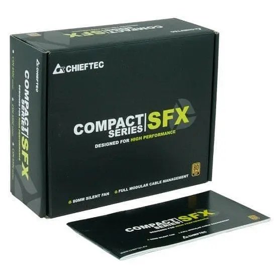 Блок живлення Chieftec Compact 450W 80+ Gold (CSN-450C) Black - фото 3