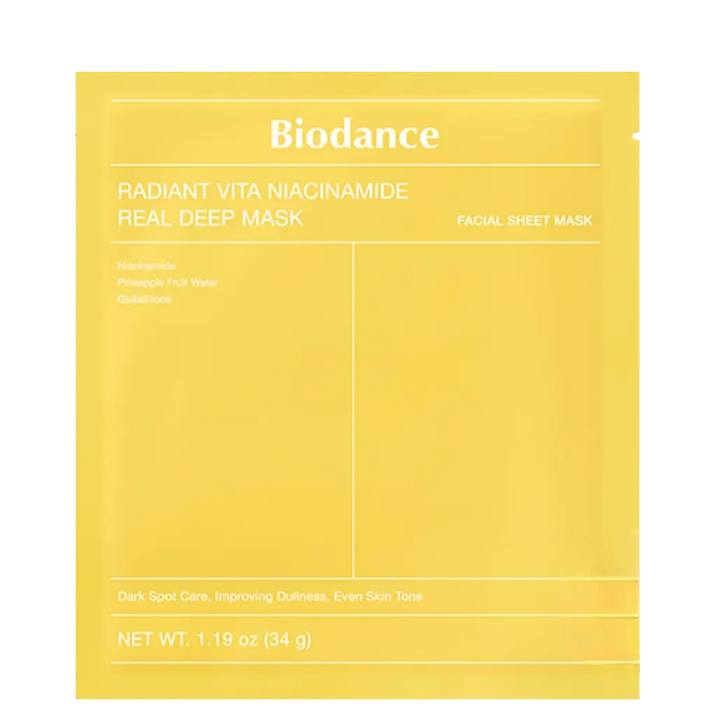 Набір масок для обличча Biodance Real Deep Mask 4 шт. - фото 5