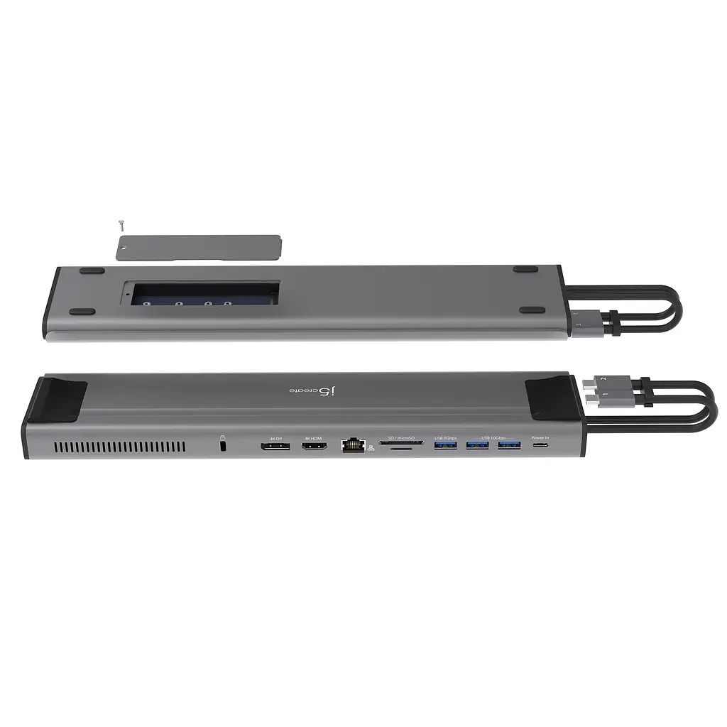 Док-станція J5create USB-C 12-в-1 (JCD552-N) - фото 8