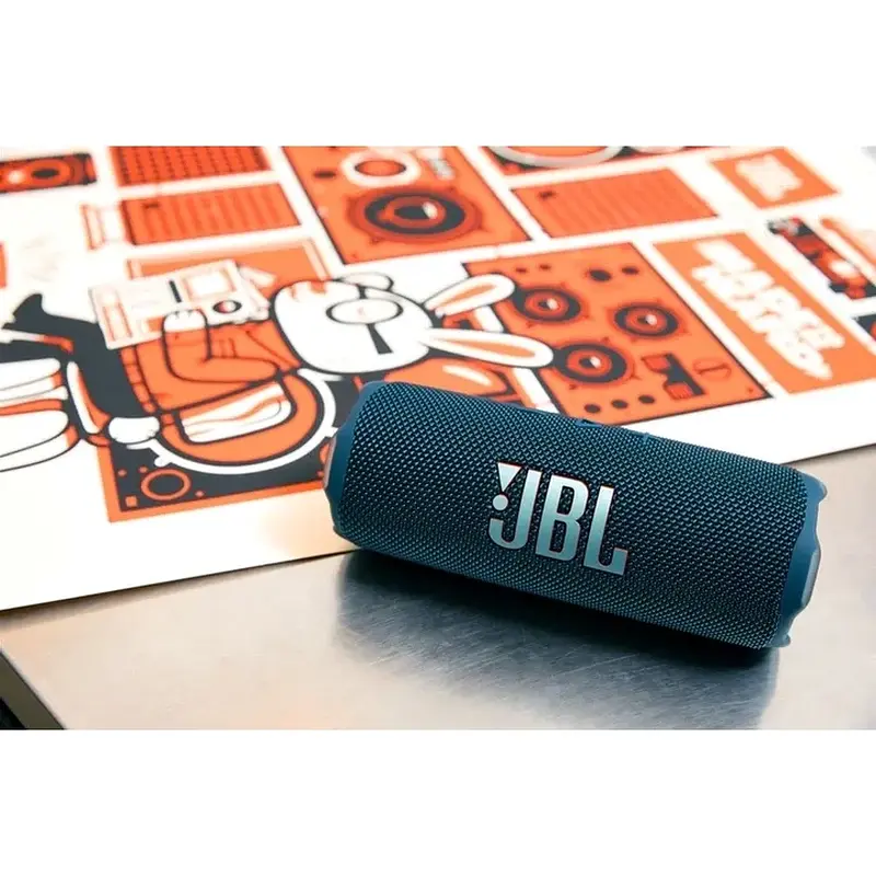 Колонка JBL Flip 7 Bluetooth, Blue - фото 6