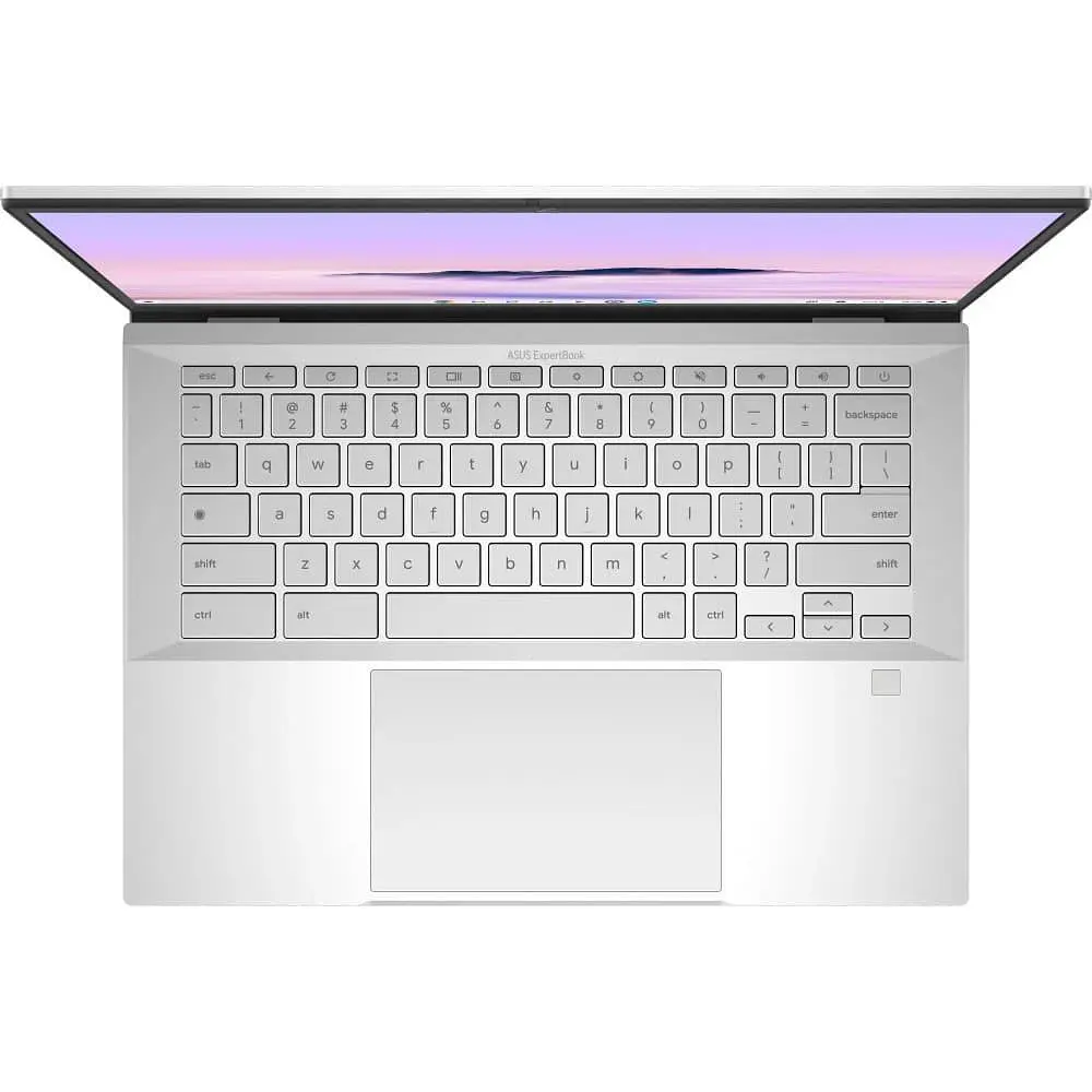 Ноутбук ASUS ExpertBook CX54 CX5403CMA-U516256 (14 2.5K IPS 120 Hz, Intel Core Ultra 5 115U, 16 GB, 256 SSD, Intel Graphics, Chrome OS) Fog Silver (CX5403CMA-U) - фото 4