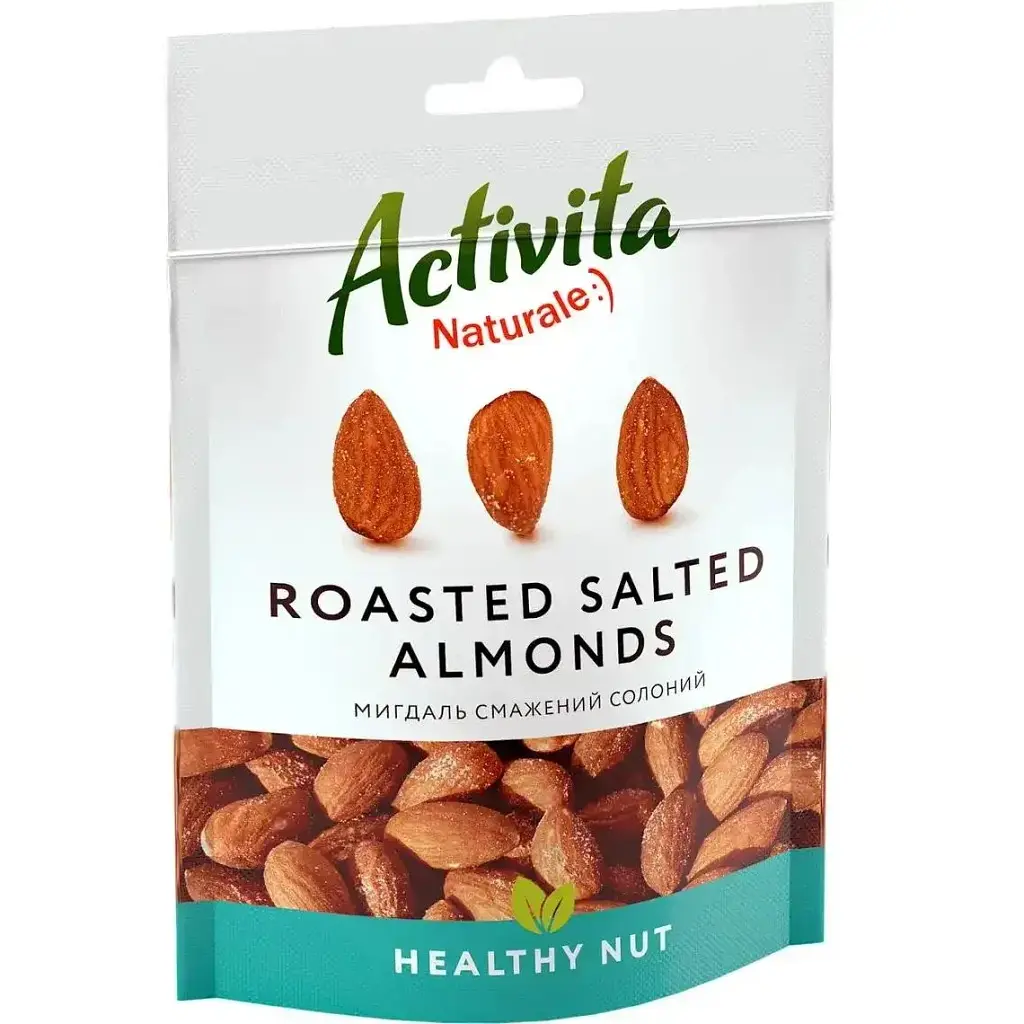 Смесь орехов и фруктов Activita Healthy Mix 120 г + Миндаль жареный соленый Activita Healthy Nut 120 г - фото 3