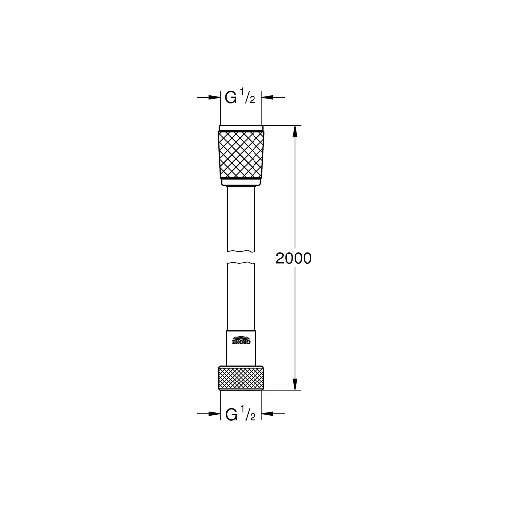 Шланг для душа Grohe 27173002 (CV032480) - фото 2