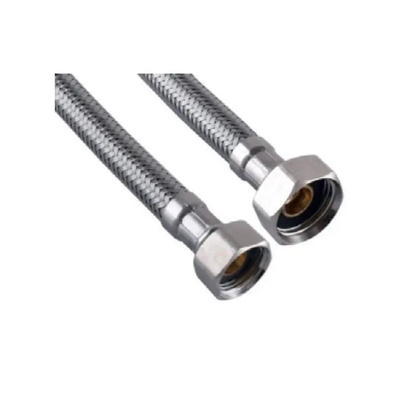 Гнучке підведення Zerix ZHN-02-FF1/2"-080 (нейлонове обплетення, гайки нерж) ZX5141 - фото 2