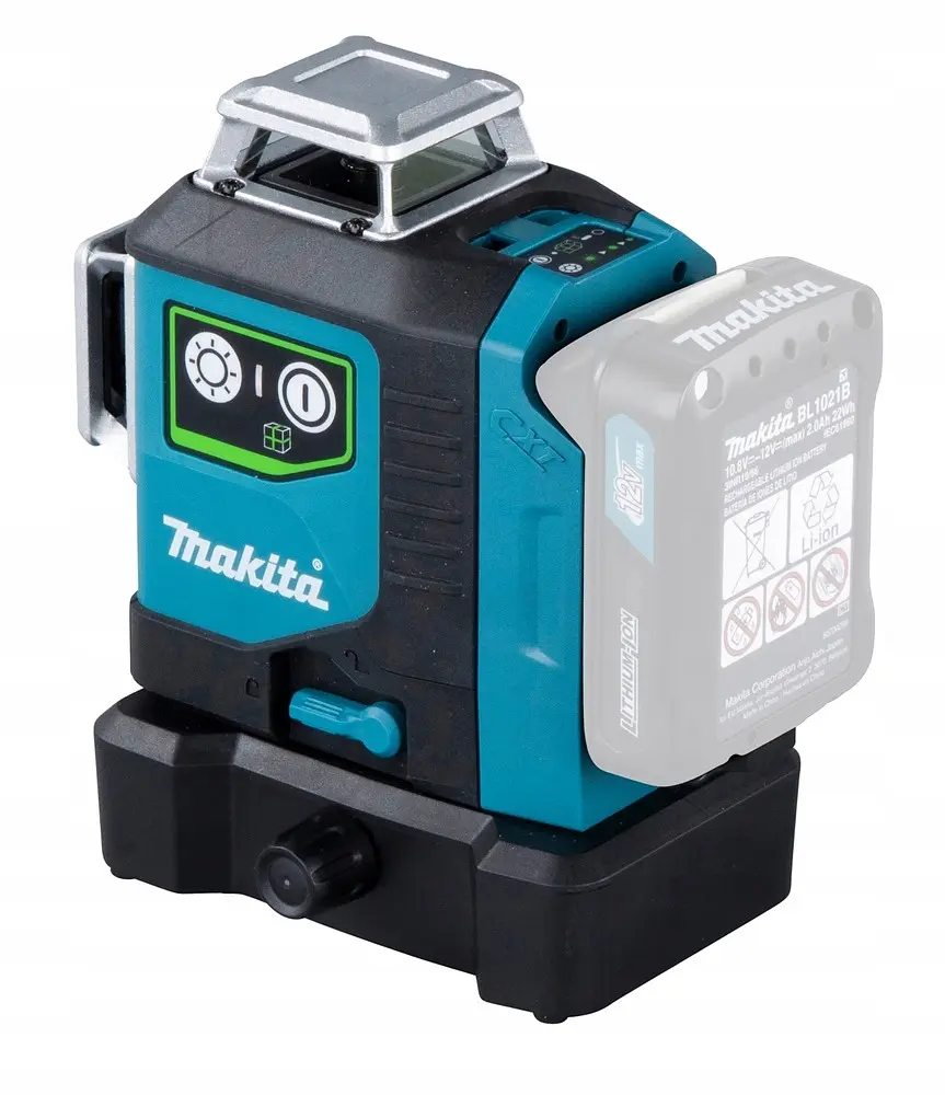 Нівелір лазерний акумуляторний Makita SK700GD (35 м, 3 площини, зелений, CXT, без акумулятора та зарядного пристрою) - фото 6