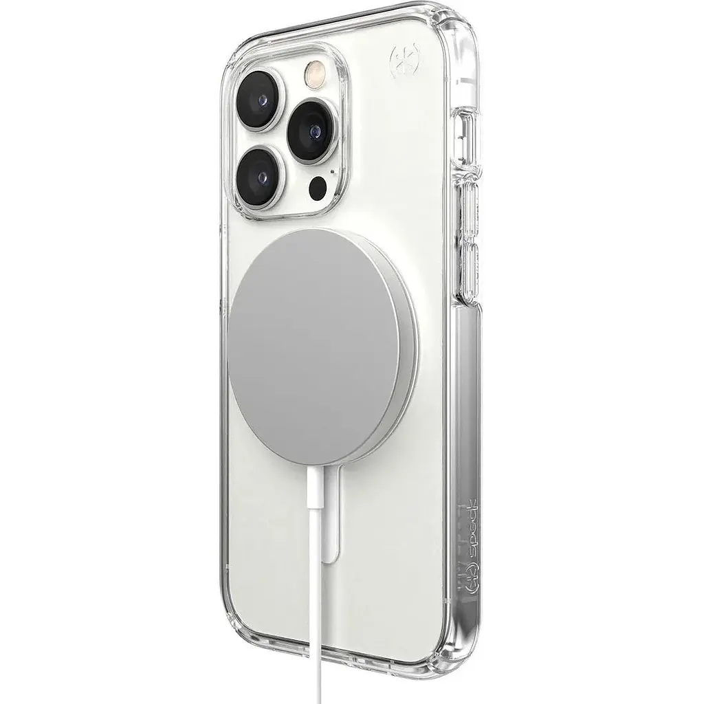 Противоударный чехол прозрачный Speck Presidio Clear Case MagSafe для iPhone 14 Pro (6.1") 150148-3080 - фото 8
