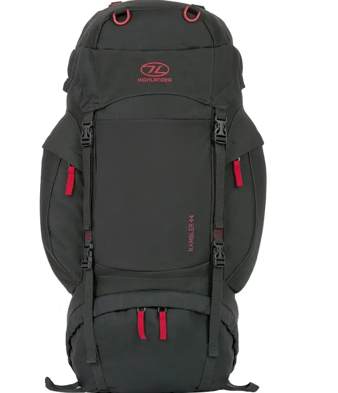 Рюкзак туристический Highlander Rambler 44 Charcoal (RAM044-CH) - фото 3