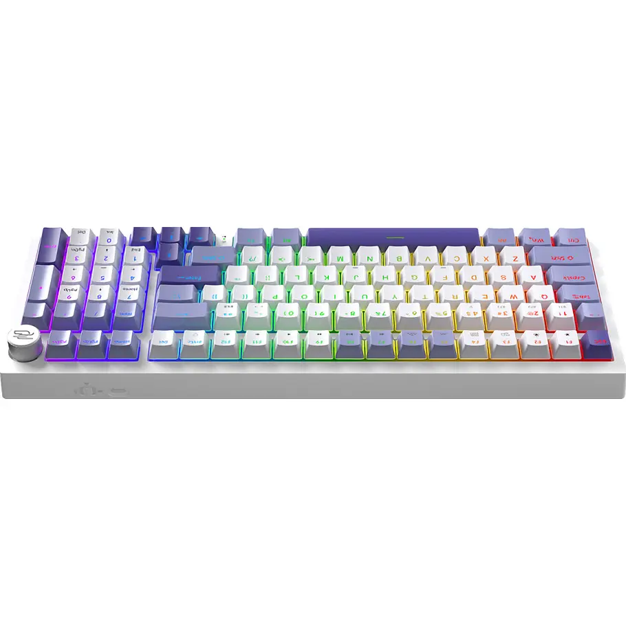 Клавиатура Proove Gaming Slicker White (EN + UA) (WKSL00022402) [115654] - фото 2