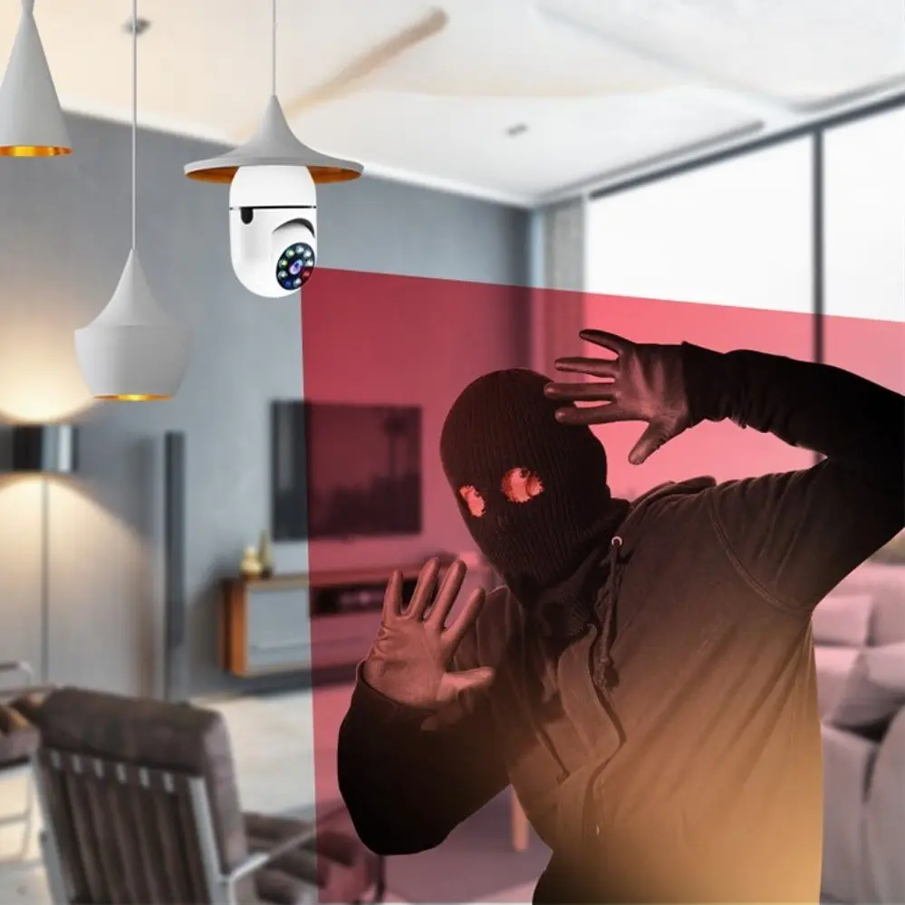 Камера відеоспостереження XPRO лампочка E27 Wi-Fi 2MP (41810-E27 WIFI 2MP_460) - фото 9