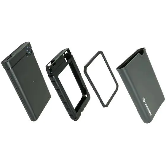 Зовнішня кишеня для HDD/SSD Transcend StoreJet 25CK3 2.5` SATA to USB 3.0 Rubber (TS0GSJ25CK3) [69861] - фото 3