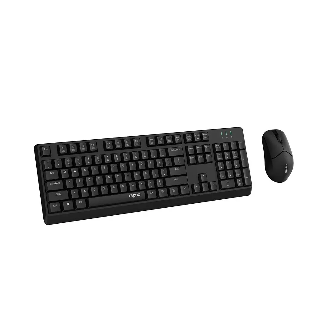 Комплект (клавіатура, миша) бездротовий Rapoo X1500 Wireless Чорний - фото 4