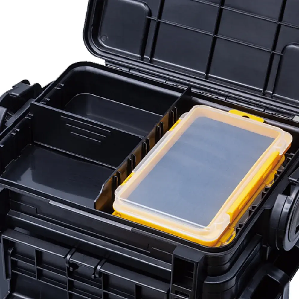 Коробка Meiho Slit Form Case J 175x105x22mm Yellow - фото 5