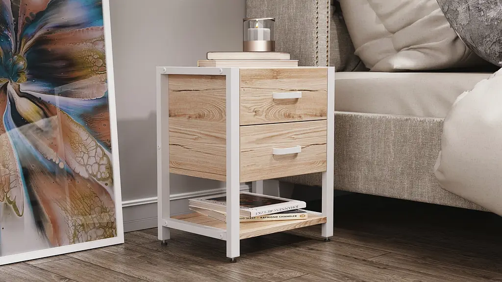 Тумба универсальная Ferrum-decor Вивьен 2/1 50x41x40 белый ДСП Дуб Сан-Марино 16мм (FRD-104177) - фото 6