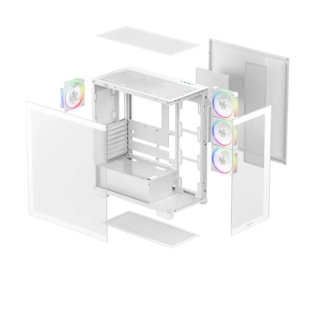Корпус DeepCool CG580 4F V2 White (R-CG580-WHADA4-G-2) без БЖ - фото 3
