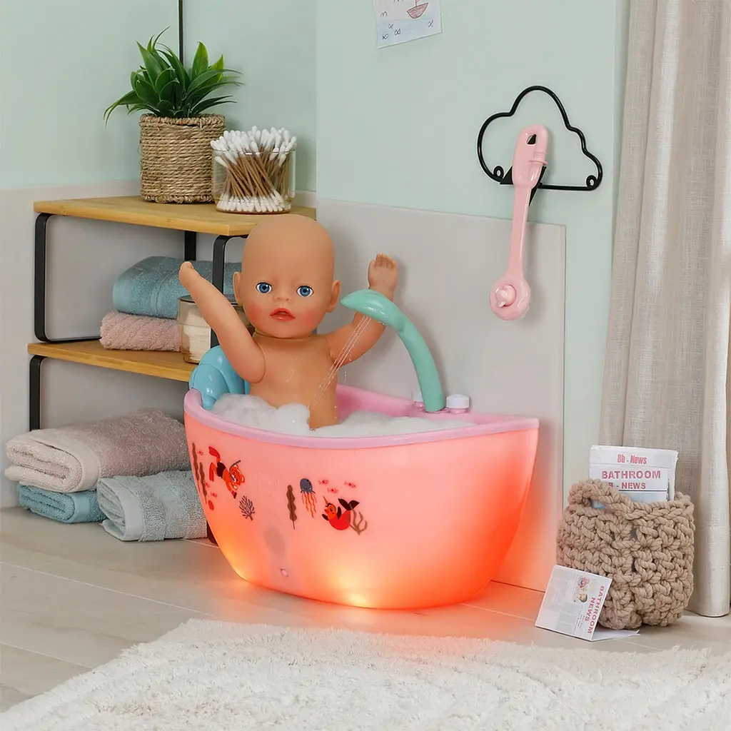 Автоматична ванночка для ляльки Baby Born Казкове купання (837993) - фото 3