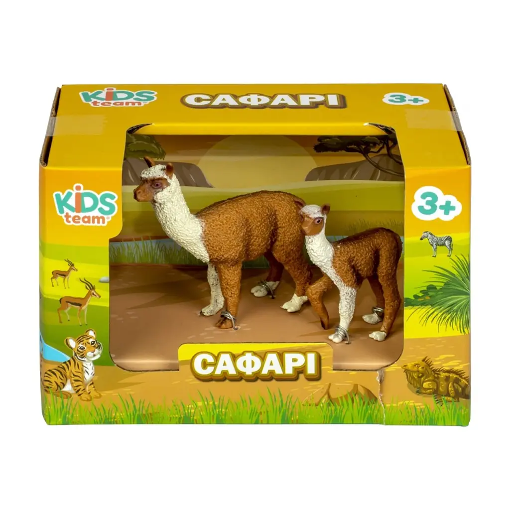 Фігурка Kids Team Сафарі Альпака і малюк-альпака (Q9899-A34_1) - фото 4