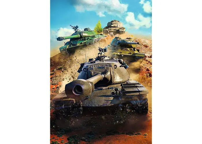 Пазл Trefl Танки в бою World of Tanks 1000 эл. (10943) - фото 2