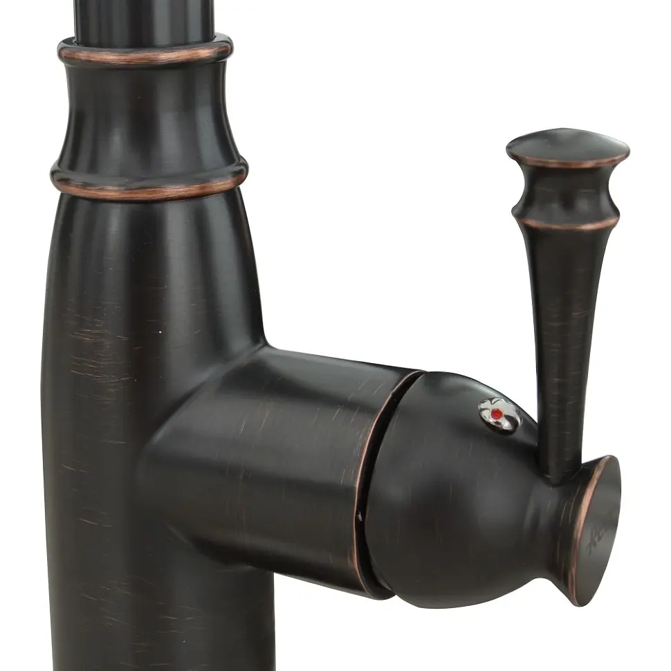 Смеситель для кухни с вытяжным изливом Rea Deco black (REA-B0182) черный матовый - фото 4