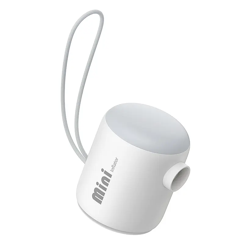 Портативний насос для матраців Baseus PocketGo Portable Air Pump Stellar White (C11157700221-00) - фото 9