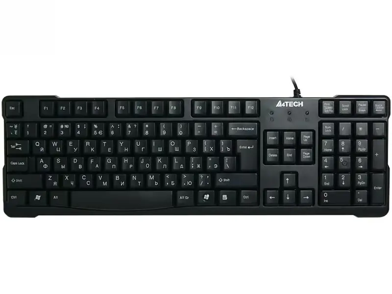 Клавіатура A4Tech KR-750 USB Black