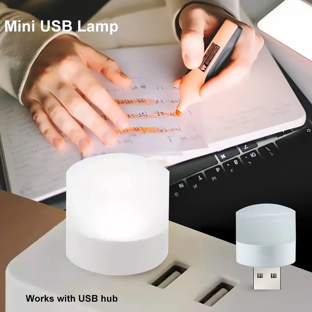 Лампа USB LED LAMP 1W 6000K white light - фото 4