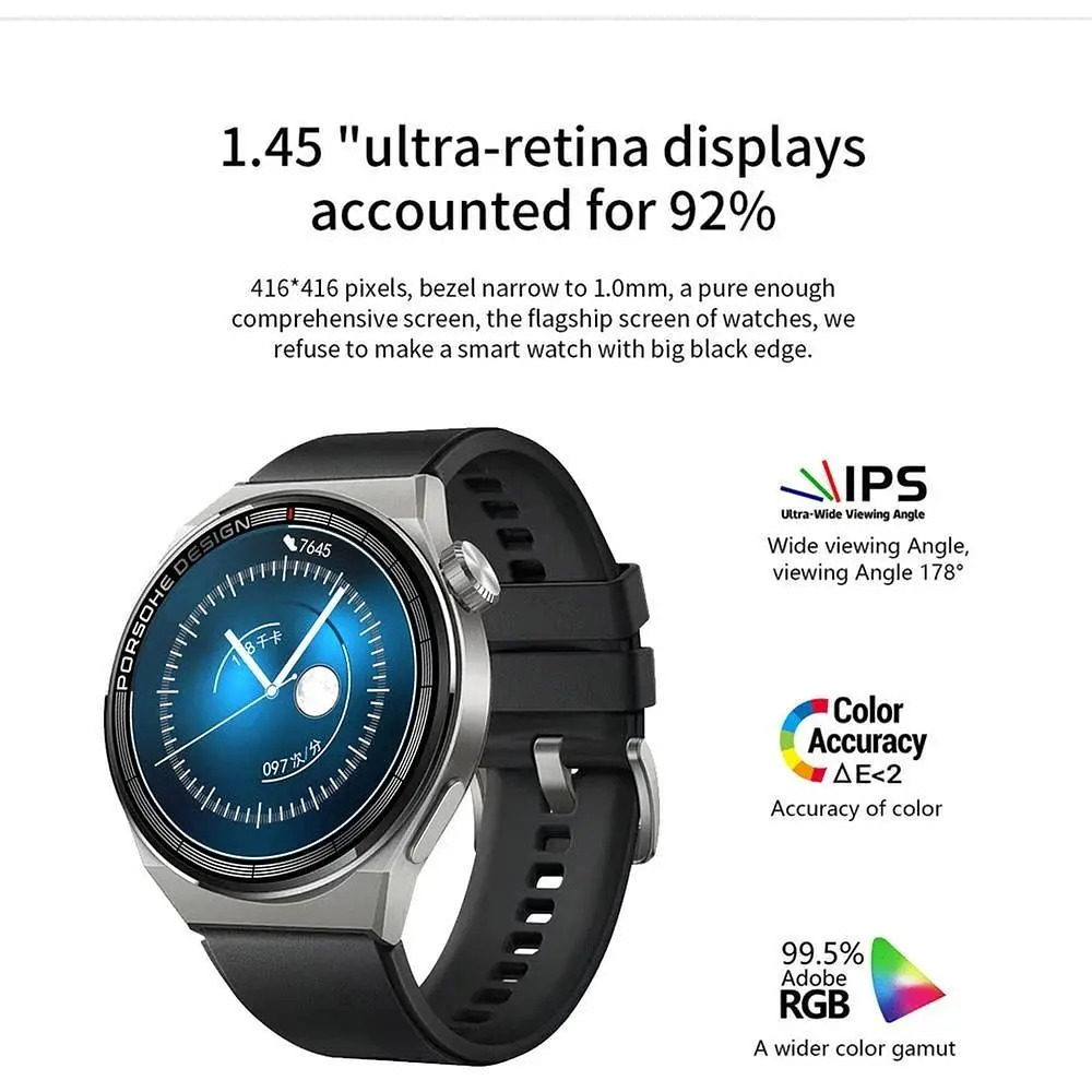 Смарт-часы Celebrat SW5Pro Smart Watch Black - фото 2