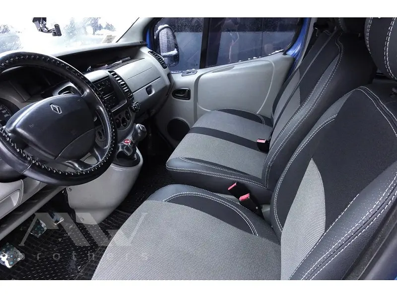 Авточохли модельні MW Brothers для Opel Vivaro ( 1+2 ) c 2002 - фото 8