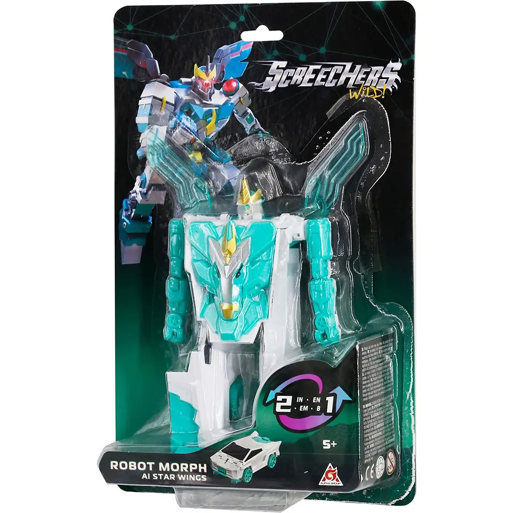 Робот-трансформер Screechers Wild S5 Star Wings (KS686153) - фото 6
