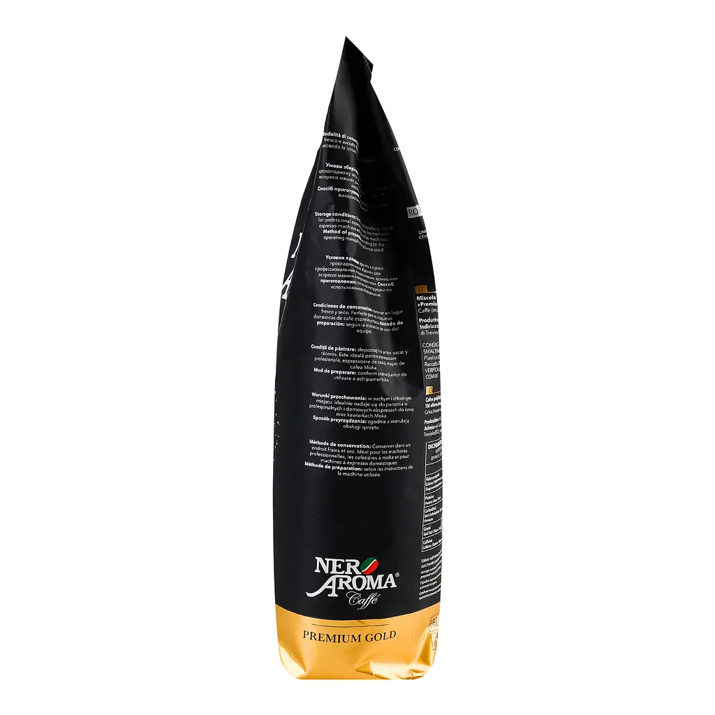 Кава в зернах Nero Aroma Premium Gold, 1 кг (881650) - фото 6