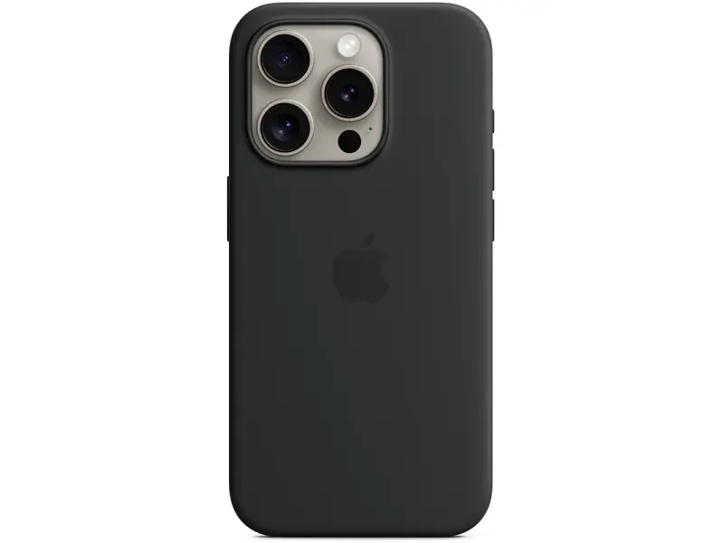 Чохол для смартфона Apple iPhone 15 Pro Silicone Case with MagSafe - Black (MT1A3)