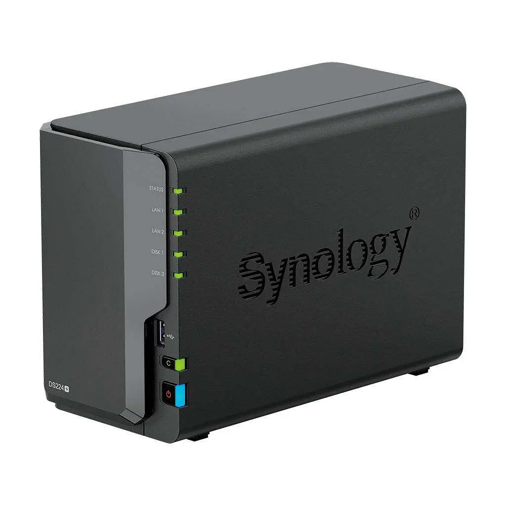 Сетевой накопитель Synology DiskStation DS224+ 2x4 ТВ HAT3300 Plus - фото 2