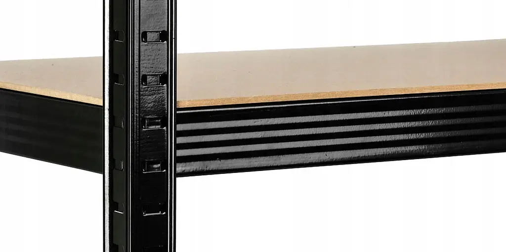 Стеллаж LEOBRO Черный 180 х 90 х 40 см 265кг/полка 5 полок (LB-R265-BLK) - фото 3