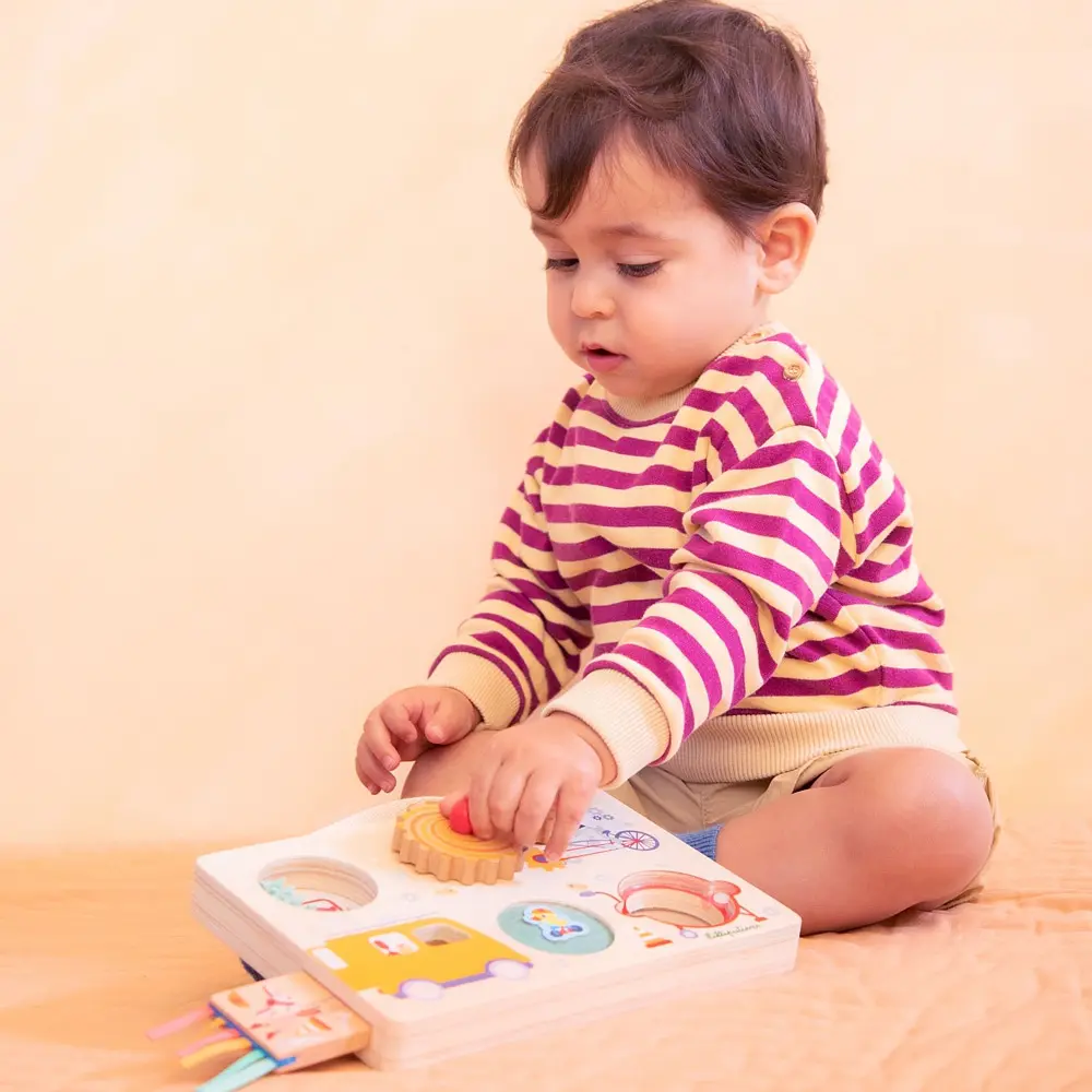 Панель розвиваюча Lilliputiens Транспорт (83509) - фото 3