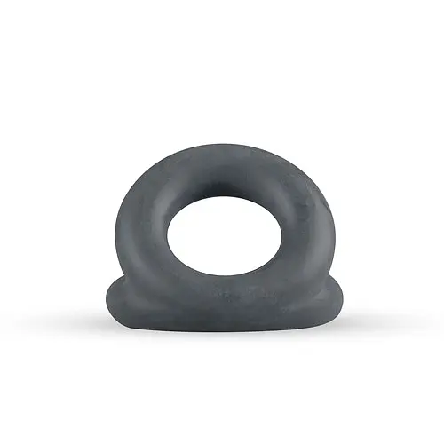 Потрійне ерекційне кільце Boners Open Cocksling Triple Cockring, 2.5 см (сірий) - фото 5