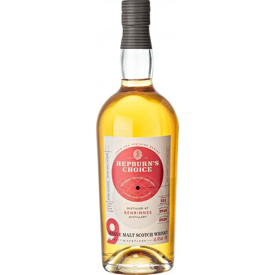 Віскі Benrinnes 9 Years Old - Hepburn’s Choice 46% 0.7 л в подарунковій коробці - фото 2